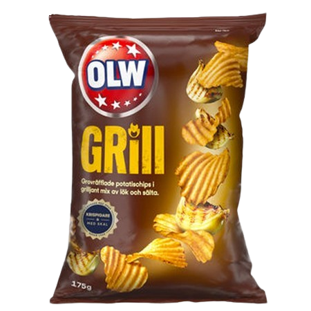 Grill Flavour Chips 175g