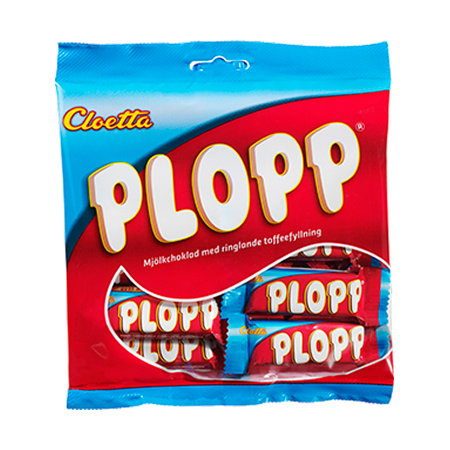 Plopp chocolate mini - 158g