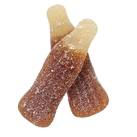 Large Sour Cola Bottles