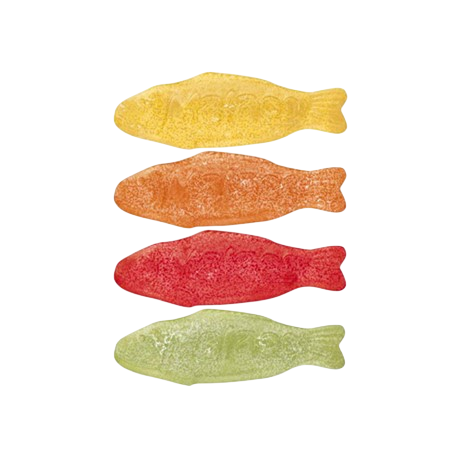 Sour Pastel Fish Gummies