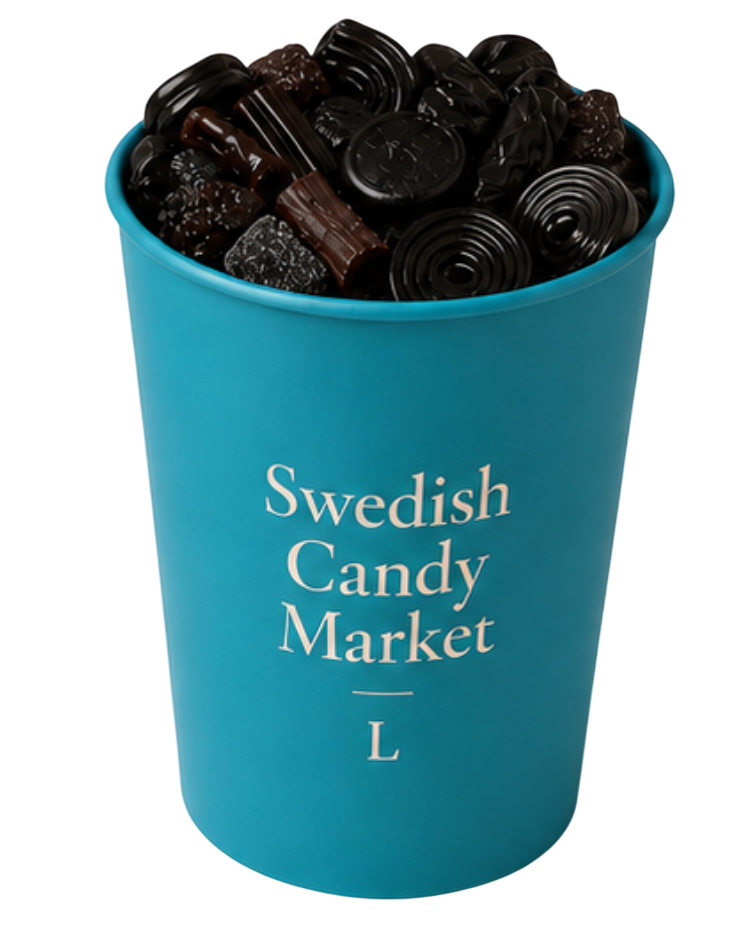 Licorice Candy Cup 1kg