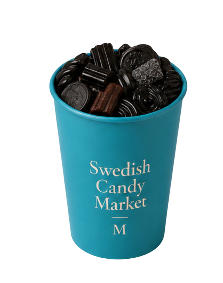 Licorice Candy Cup 500g