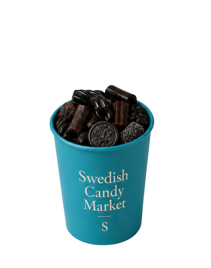 Licorice Candy Cup 250g