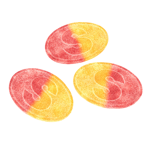 Sour Lemon Raspberry Gummies